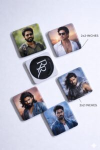 Personalized Photo Fridge Magnets – Custom Square Magnets by DRR Clicks