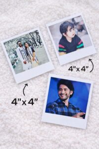 Custom Polaroid Photo Prints – Personalized 4x4 Photo Prints by DRR Clicks